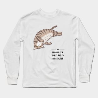 Funny Sayings From A Cat Long Sleeve T-Shirt